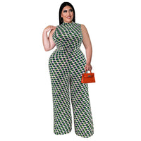 Plus Size Women Jumpsuit Summer Clothes