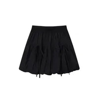 Women Y2K Bubble Skirt Fashion Elastic Waist