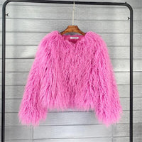 Winter Warm Women Faux Fur Coat