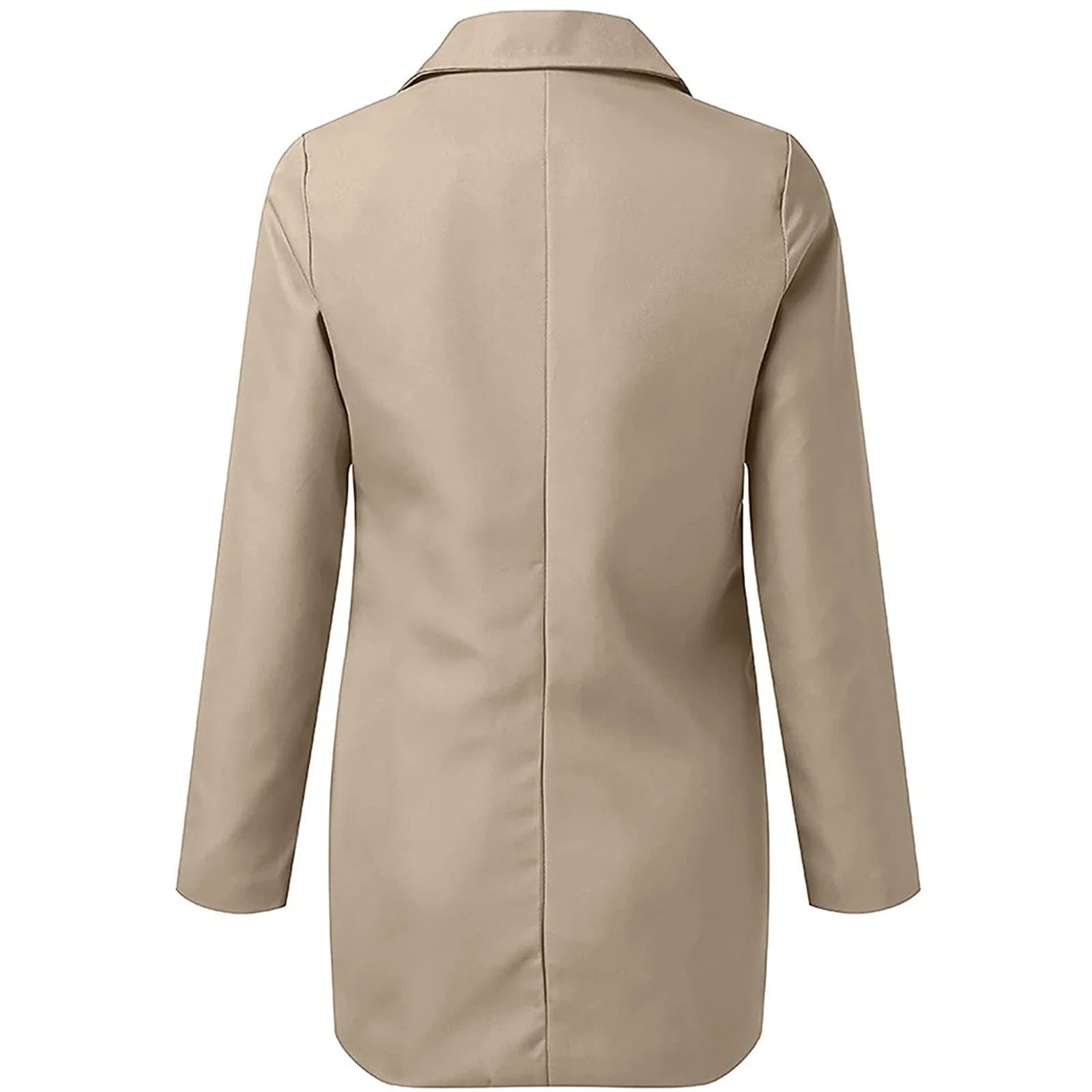 Womens Blazer Coat Fall Open Front Blazers Formal Work Jacket Solid Color Business Office Jackets with Pockets
