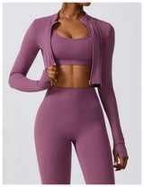 Casual long sleeve sporty top