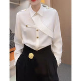 Chic button-up fashion shirt