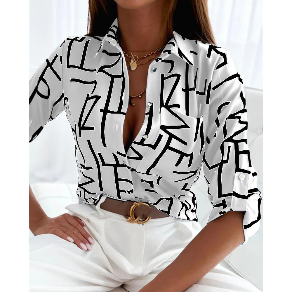 Elegant white blouse for office wear