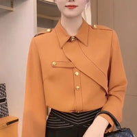 Fashion women’s smart casual shirt