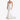 Floral lace bridal wedding dress front view