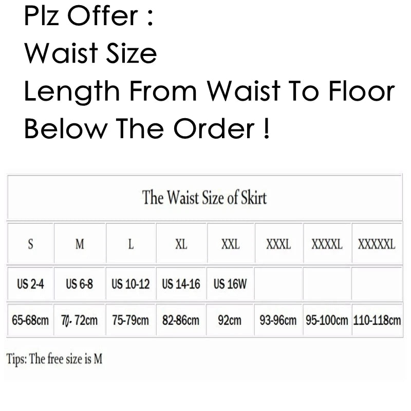 Full-length flowing skirt for women