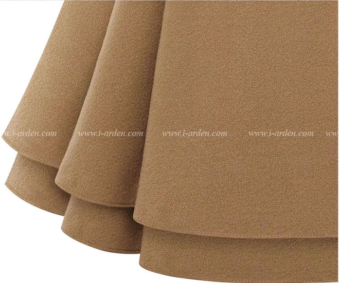 Women's Winter Slim Long Wool Sherpa Coat Double