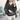 Loose Hollow Out Knitted Pullover Crochet Bat wing