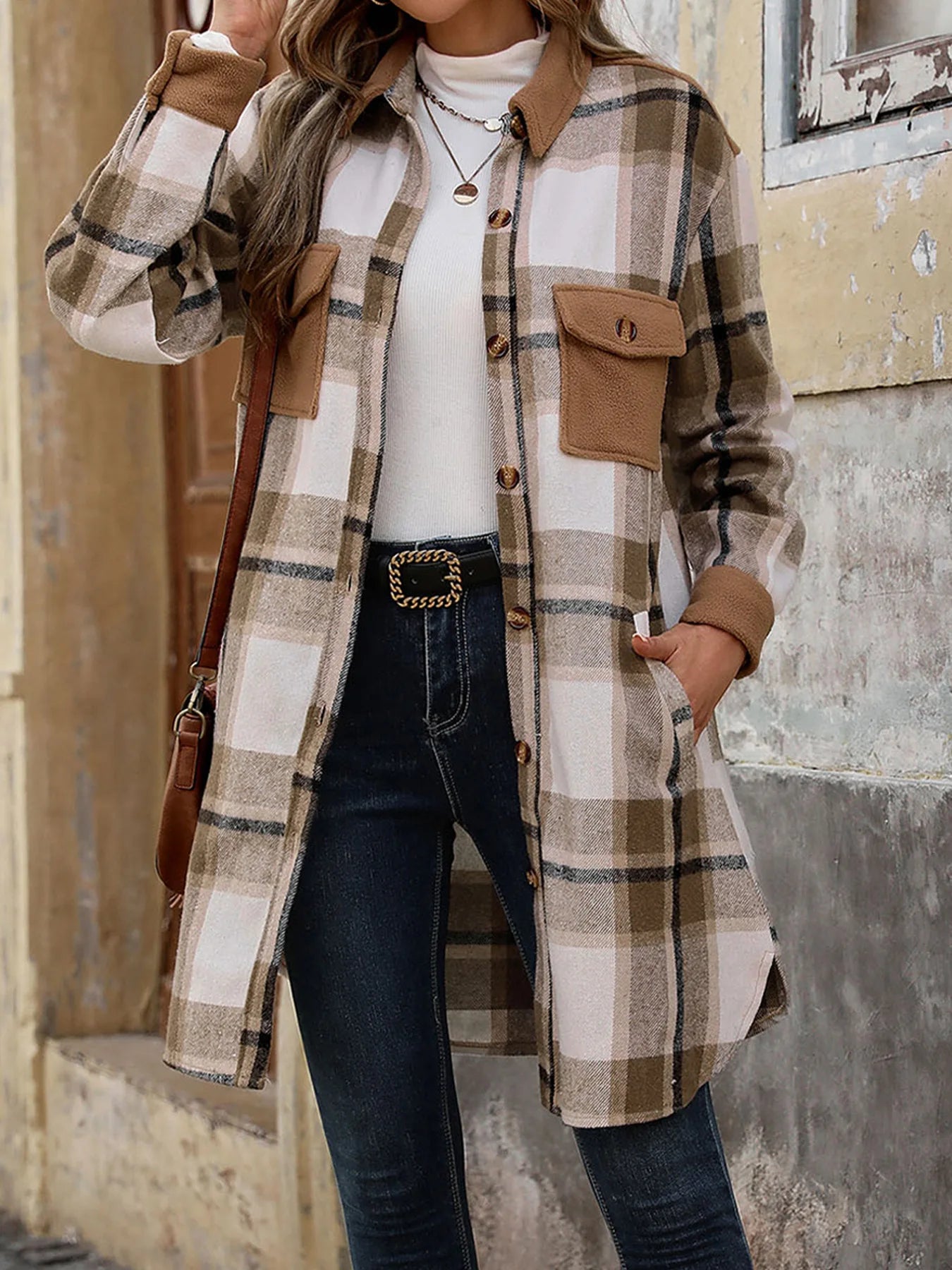 High fashion winter outerwear
