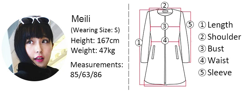 Minimalist long coat for fall and spring