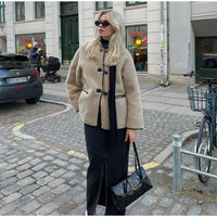 Chic Women's Thermal Lamb Wool Coats
