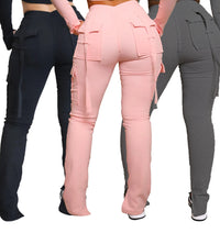 Cargo Pant Women Long Pants Sexy Slim Fit