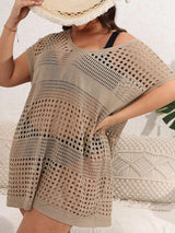 GIBSIE Plus Size Bikini Cover Up For Women