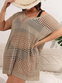 GIBSIE Plus Size Bikini Cover Up For Women