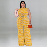 Plus Size Women Jumpsuit Summer Clothes