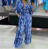 Summer Print Jumpsuit Romper For Women