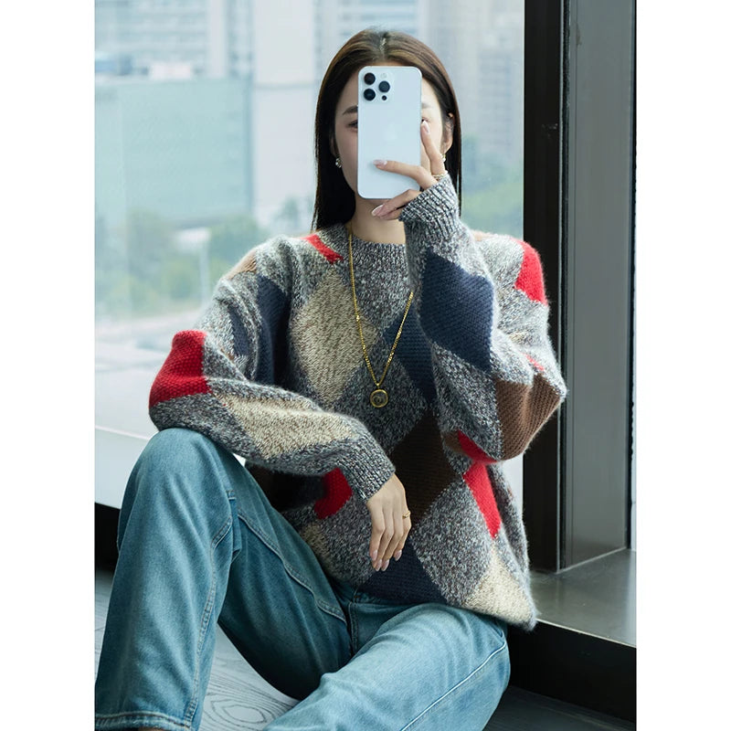 Autumn and Winter 100% Cashmere Sweater