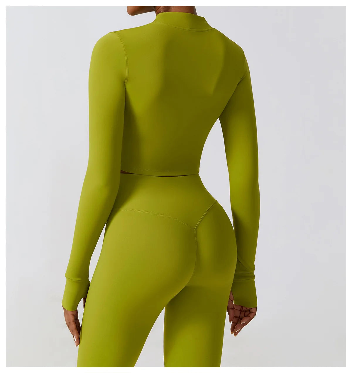 Women's Long Sleeve Top Zipper Jacket