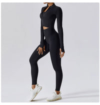 Women's Long Sleeve Top Zipper Jacket