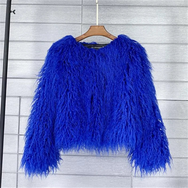 Winter Warm Women Faux Fur Coat