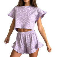 comfortable short sleeve elastic waist Cozy for Ladies