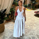 Tossy 2 Piece-Set Female V-Neck Jumpsuit Outfits