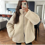 Chic Women's Thermal Lamb Wool Coats