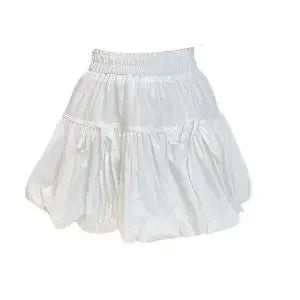 Women Y2K Bubble Skirt Fashion Elastic Waist