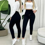 Fleece Lined Thermal Joggers with 2 Pockets