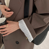 Notched Collar Business Blazer Suit Coat