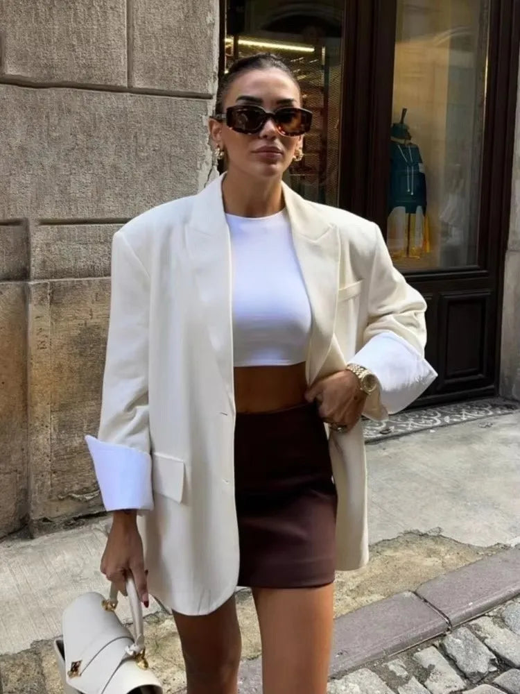 Elegant Blazer Coat For Women Fashion