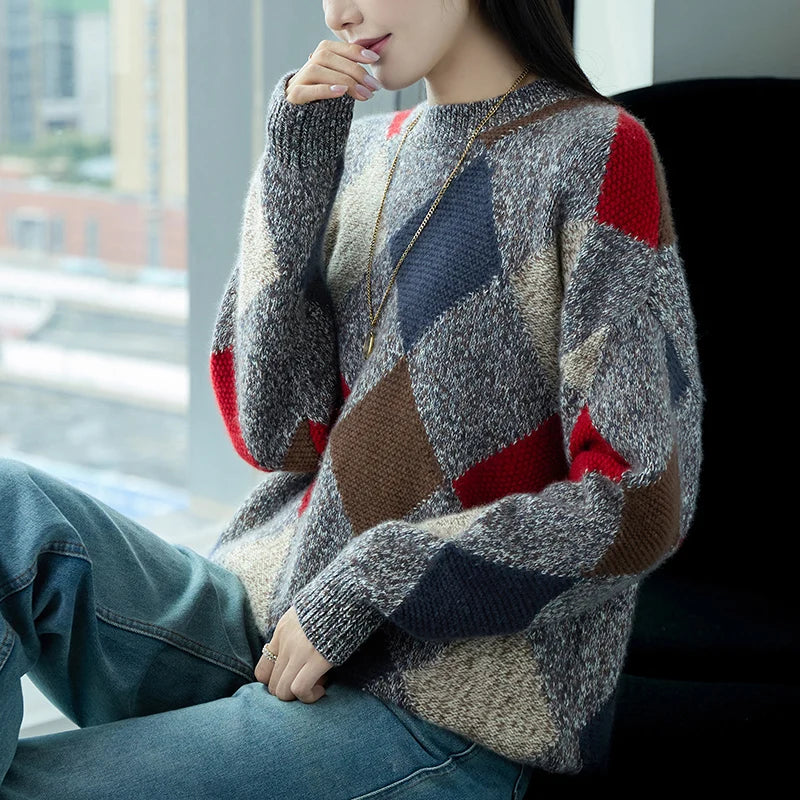 Autumn and Winter 100% Cashmere Sweater