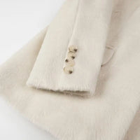 Streetwear Long Hairy Shaggy Blazer Coats