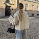 Chic Women's Thermal Lamb Wool Coats