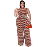 Plus Size Women Jumpsuit Summer Clothes