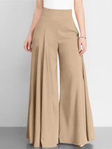 Womens High Waist Wide Leg Pants