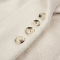 Streetwear Long Hairy Shaggy Blazer Coats