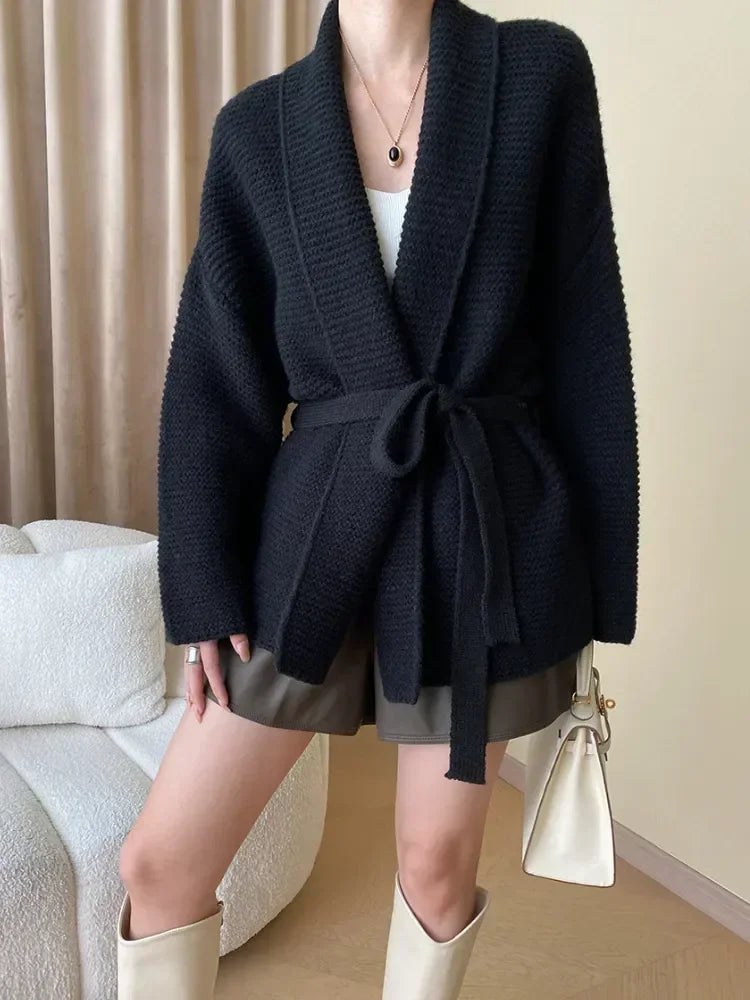 Women's Knitted Cardigan Sweater