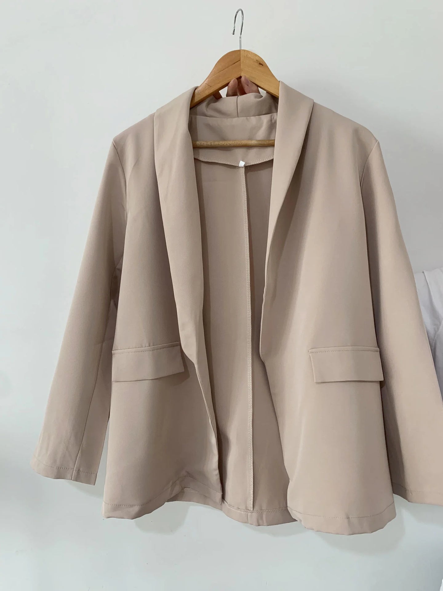 Oversize Women's Blazer Casual Office Red Jackets