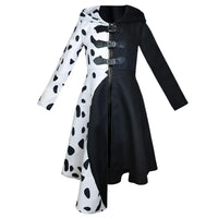 Halloween Suits Gown Black White Maid Dress