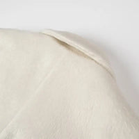 Streetwear Long Hairy Shaggy Blazer Coats