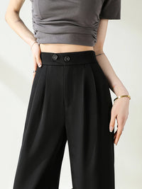 Wide Leg Suits Pants Casual Trousers for Women
