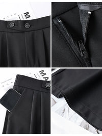 Wide Leg Suits Pants Casual Trousers for Women
