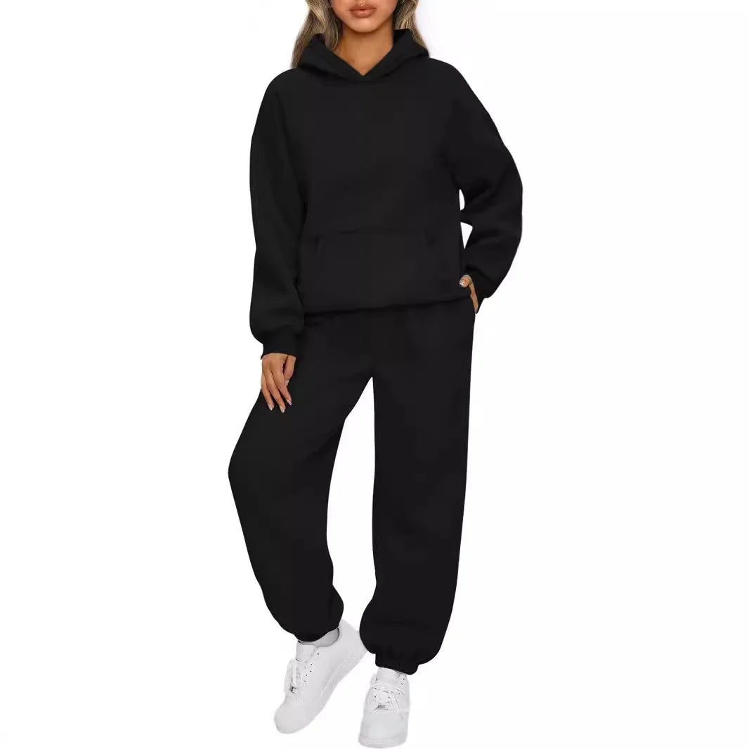 Women 2 Piece Outfits Lounge Hoodie