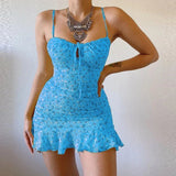 Floral Camisole Dress Summer Comfortable Skirt