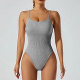 New Seamless Knit One-Piece Yoga Jumpsuit