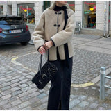 Chic Women's Thermal Lamb Wool Coats