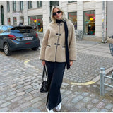 Chic Women's Thermal Lamb Wool Coats
