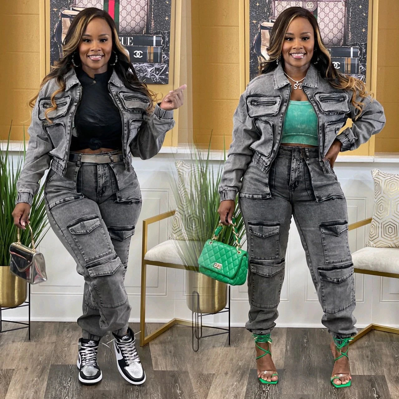 Long Sleeve Women Tracksuit Zipper