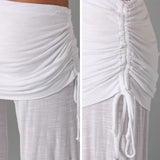 Women Flares Dance Yoga Pants Solid Color